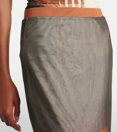 SIR Breeze Bandeau striped maxi skirt | Thumbnail 2