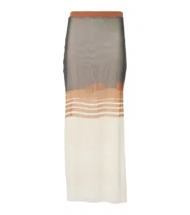 SIR Breeze Bandeau striped maxi skirt | Thumbnail 1