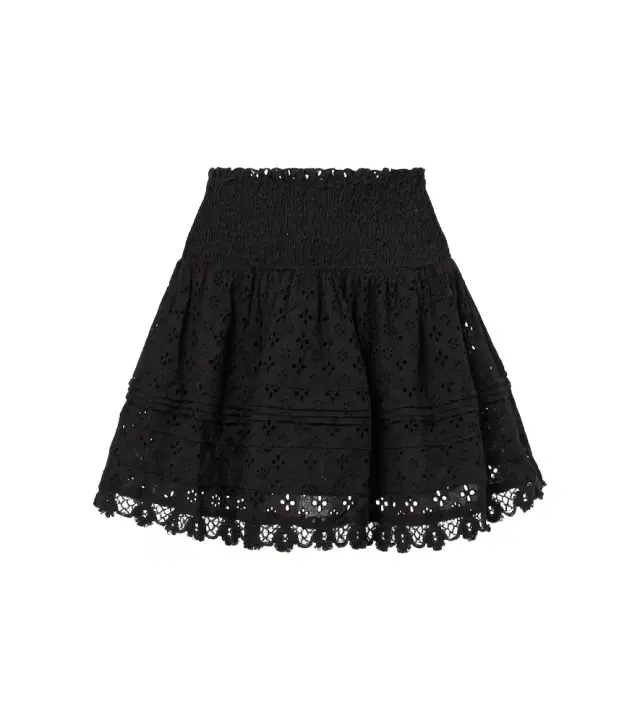 Poupette St Barth Galia cotton wrap skirt