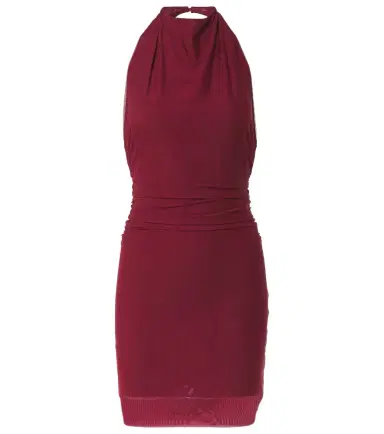 SIR Toni halterneck mesh minidress | Thumbnail 1
