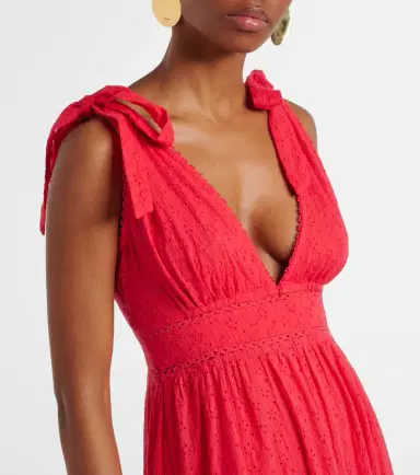 Poupette St Barth Cotton dress | Thumbnail 4