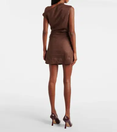 SIR Tamara linen minidress | Thumbnail 4