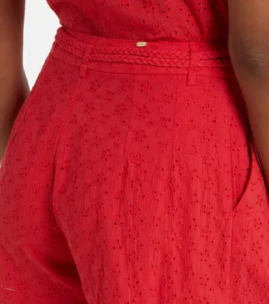 Poupette St Barth Chantal broderie anglaise cotton shorts | Thumbnail 5