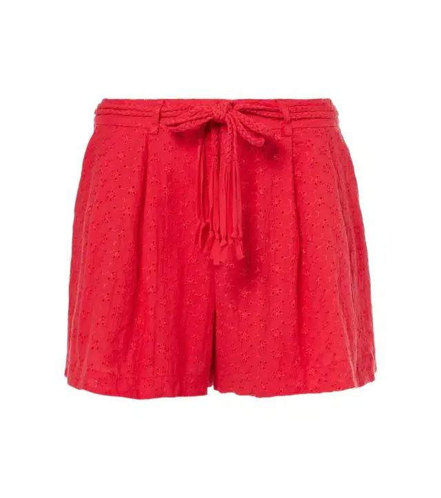 Poupette St Barth Chantal broderie anglaise cotton shorts