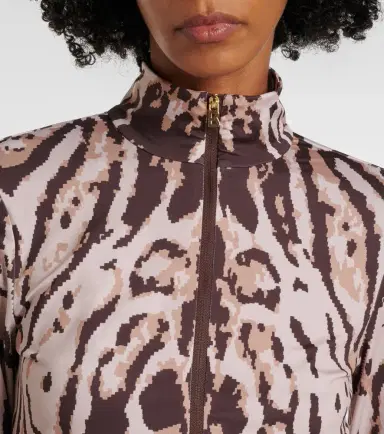 Bogner Viviane animal-print jersey bodysuit | Thumbnail 2