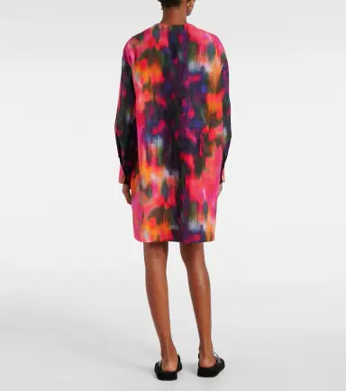 Eres Galaxie cotton and silk shirt dress | Thumbnail 5