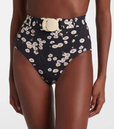 Eres Discret floral high-rise bikini bottoms | Thumbnail 3