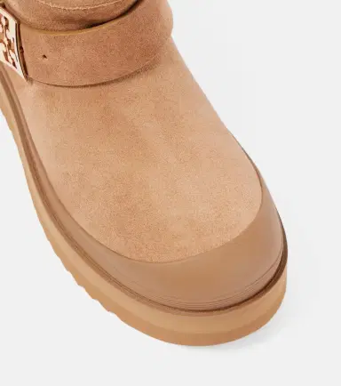 Tory Burch Mellow shearling-lined suede platform ankle boots | Thumbnail 4 Tory Burch Mellow shearling-lined suede platform ankle boots | Thumbnail 4