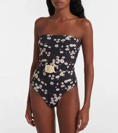 Eres Courtois floral bandeau swimsuit | Thumbnail 2