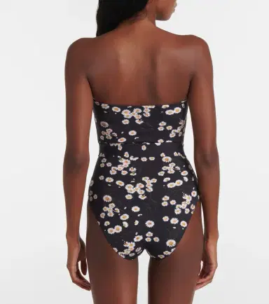 Eres Courtois floral bandeau swimsuit | Thumbnail 4
