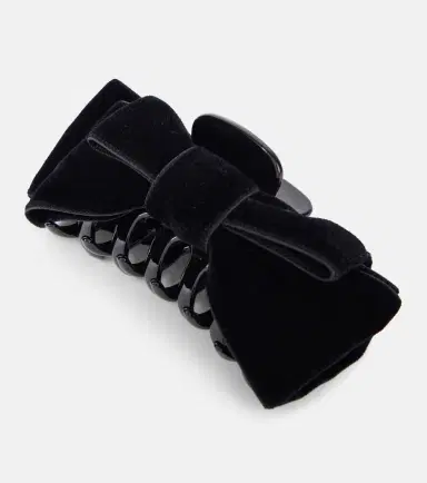 Jennifer Behr Matilda velvet hair clip | Thumbnail 2