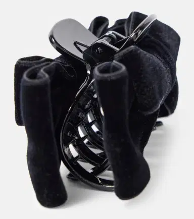 Jennifer Behr Matilda velvet hair clip | Thumbnail 3