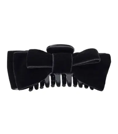 Jennifer Behr Matilda velvet hair clip | Thumbnail 1