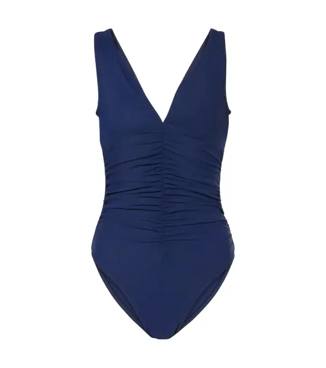 Gathered swimsuit