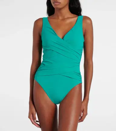 Karla Colletto Draped swimsuit | Thumbnail 5