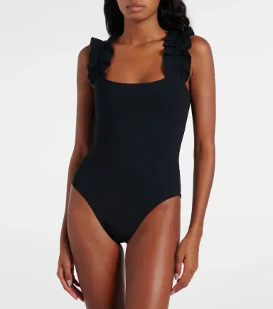 Karla Colletto Willow ruffled swimsuit | Thumbnail 4