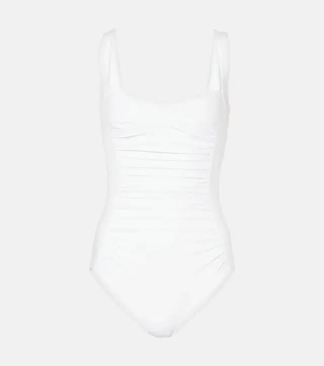 Karla Colletto Ruched swimsuit