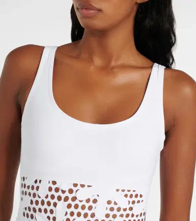 Karla Colletto Aster embroidered swimsuit | Thumbnail 2
