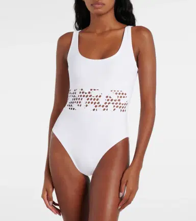 Karla Colletto Aster embroidered swimsuit | Thumbnail 3