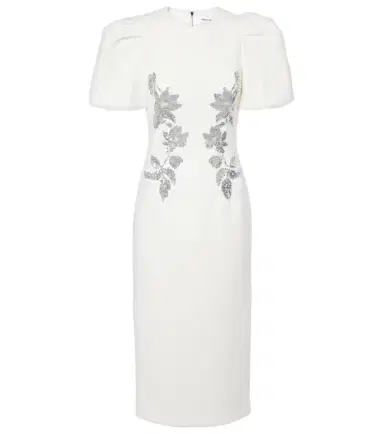 Rebecca Vallance Bridal Lucilla embellished midi dress | Thumbnail 1