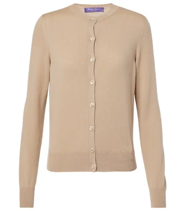 Ralph Lauren Collection Cable-knit cashmere cardigan