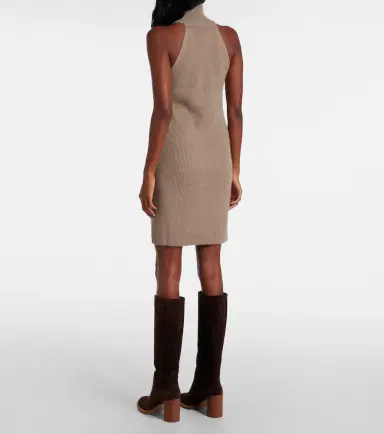 Lisa Yang Carmen ribbed-knit cashmere minidress | Thumbnail 5