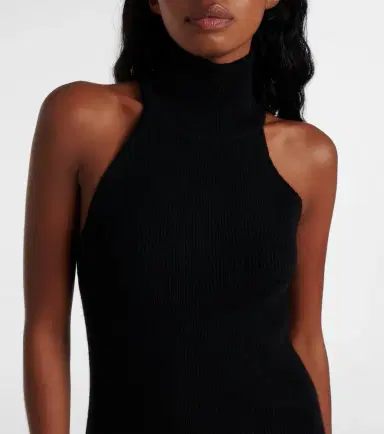 Lisa Yang Carmen ribbed-knit cashmere minidress | Thumbnail 5