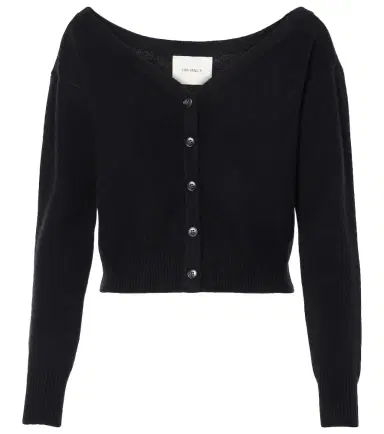 Lisa Yang Beata off-shoulder cashmere cardigan | Thumbnail 1