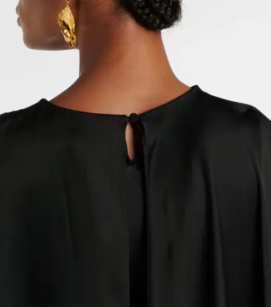 Simkhai Izel satin gown | Thumbnail 3