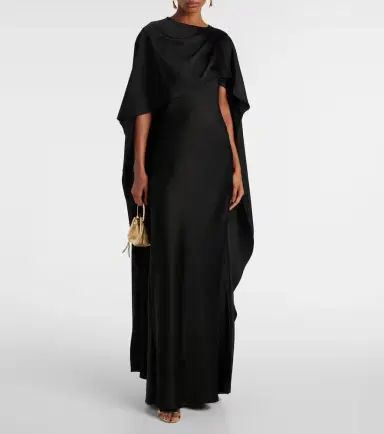 Simkhai Izel satin gown | Thumbnail 4