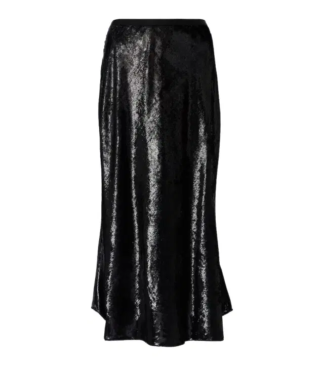 Polo Ralph Lauren Lamé satin midi skirt