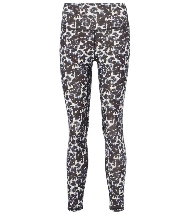Varley Printed high-rise leggings
