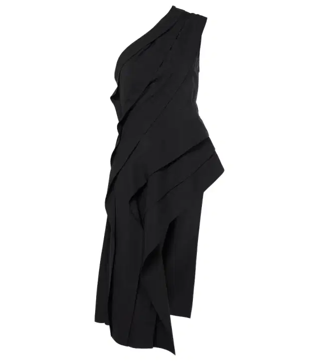 One-shoulder jersey top