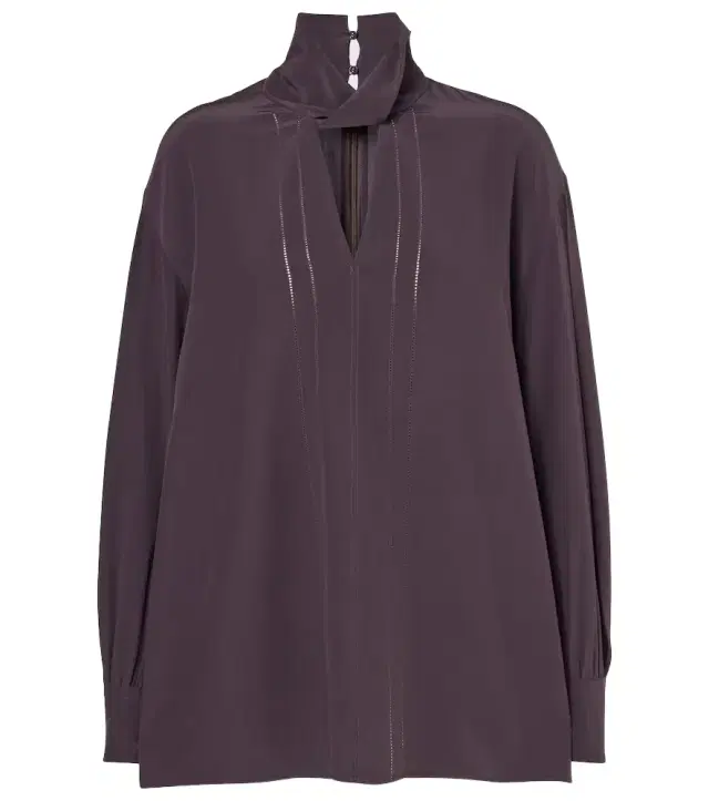 Joseph Rivoli silk crêpe de chine blouse