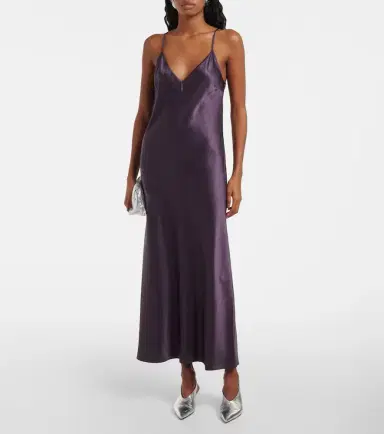 Joseph Clea silk satin slip dress | Thumbnail 4 Joseph Clea silk satin slip dress | Thumbnail 4