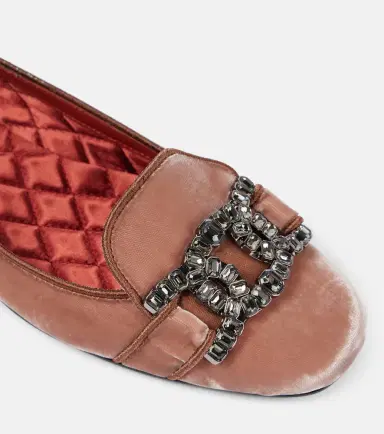 Tod's Kate embellished velvet ballet flats | Thumbnail 2