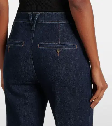 Veronica Beard Crosbie high-rise wide-leg jeans | Thumbnail 4