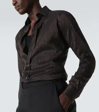 Tom Ford Pinstripe silk shirt | Thumbnail 3