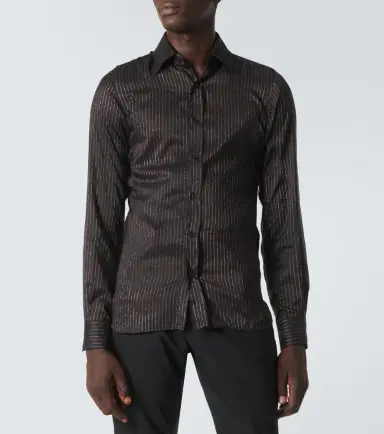 Tom Ford Pinstripe silk shirt | Thumbnail 6