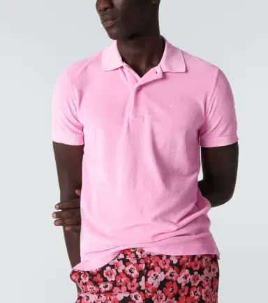 Tom Ford Cotton-blend terry polo shirt | Thumbnail 5 Tom Ford Cotton-blend terry polo shirt | Thumbnail 5