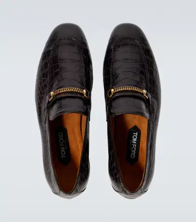 Tom Ford Gigi croc-effect leather loafers | Thumbnail 2 Tom Ford Gigi croc-effect leather loafers | Thumbnail 2