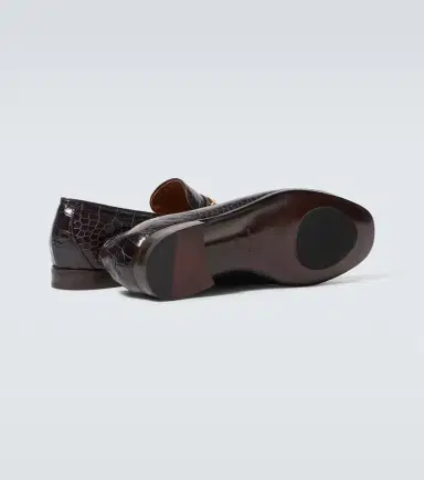 Tom Ford Gigi croc-effect leather loafers | Thumbnail 5 Tom Ford Gigi croc-effect leather loafers | Thumbnail 5
