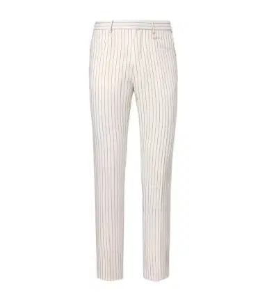 Tom Ford Dyllan pinstripe wool and silk suit pants | Thumbnail 1 Tom Ford Dyllan pinstripe wool and silk suit pants | Thumbnail 1
