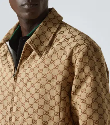 Gucci GG canvas cotton-blend overshirt | Thumbnail 3
