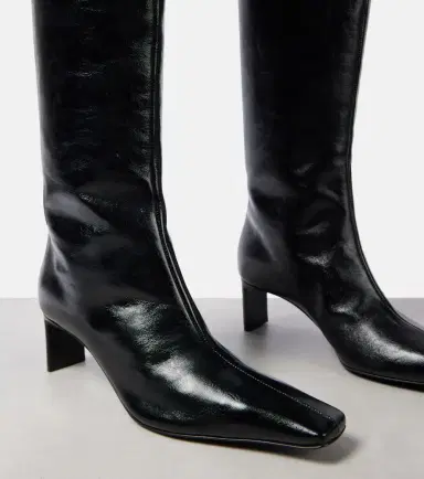 Khaite Ona 55 leather knee-high boots | Thumbnail 4