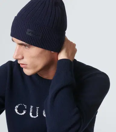 Gucci Ribbed-knit wool beanie | Thumbnail 2 Gucci Ribbed-knit wool beanie | Thumbnail 2