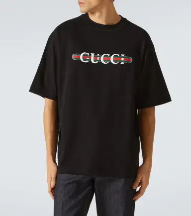 Gucci Logo cotton jersey T-shirt | Thumbnail 5