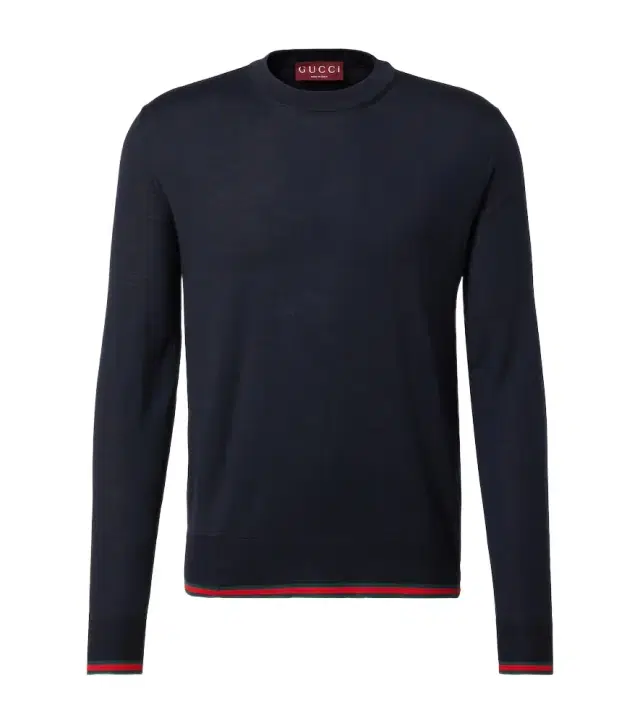 Web wool sweater