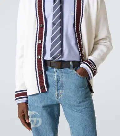 Gucci GG Canvas reversible leather belt | Thumbnail 4