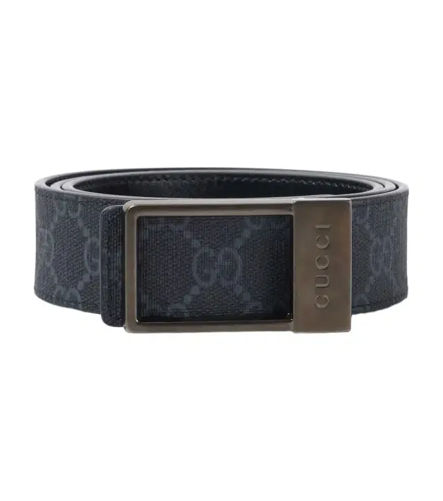 Gucci GG Canvas reversible leather belt